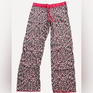 Women’s Heart-Print Cotton Pajama Pants